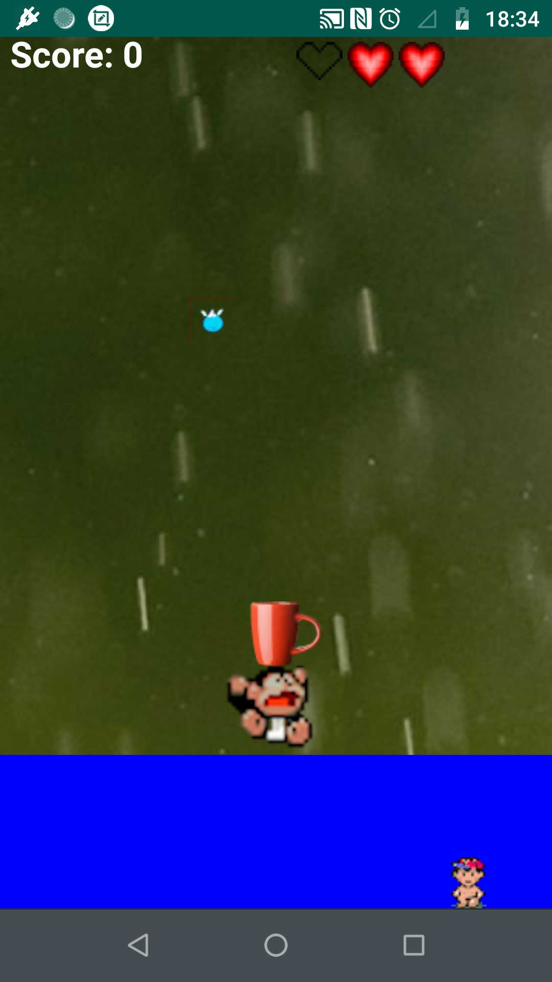 Game screens