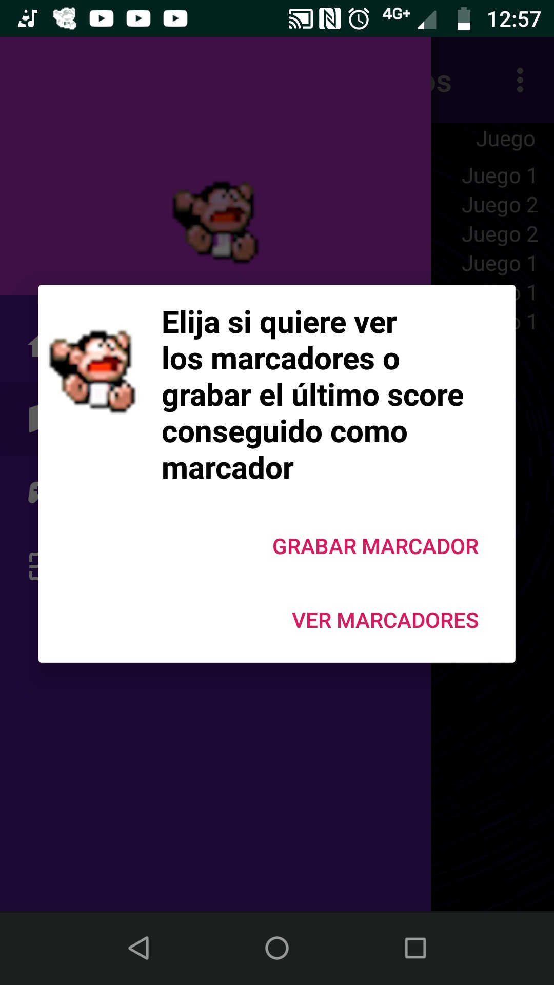telas do jogo